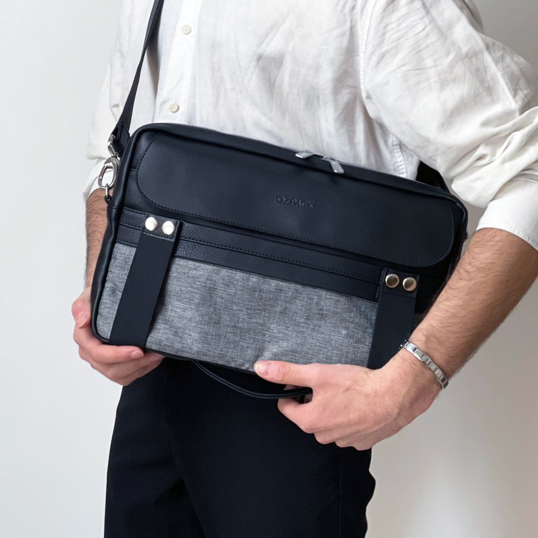 Traveler Siyah XL 17 inç Laptop Çantası | OZPACK