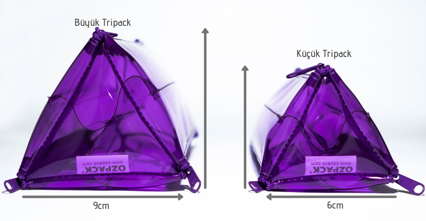 TRIPACK NEON MOR KÜÇÜK - OZPACK