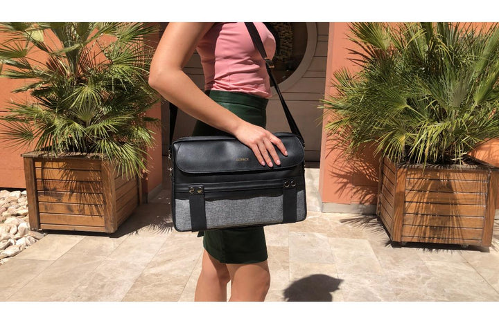 Traveler Siyah 13.3 inç Laptop Çantası | OZPACK
