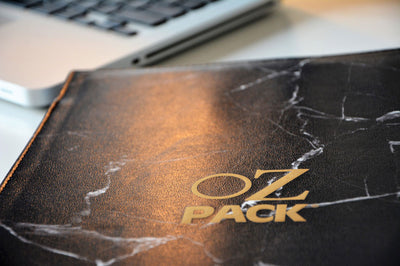 PAPER MARBLE BLACK - OZPACK